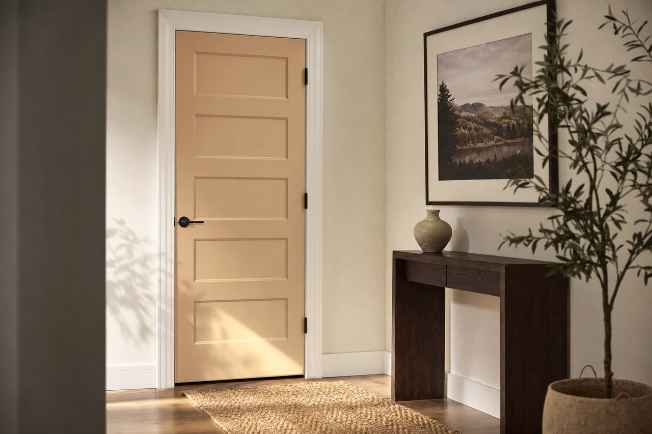 Capilano Bridge by Benjamin Moore on interior-doors