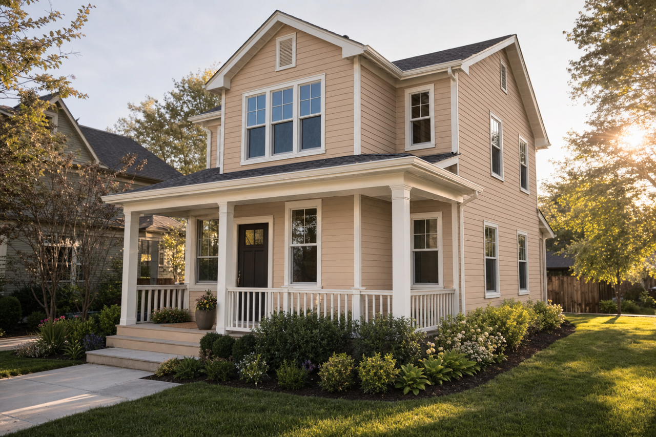 Great by Benjamin Moore on exterior