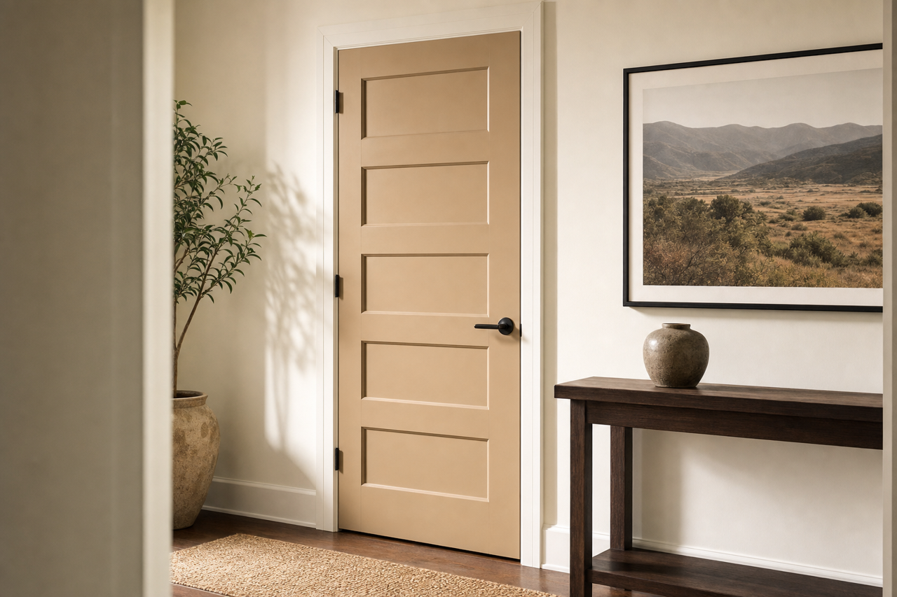 Great by Benjamin Moore on interior-doors