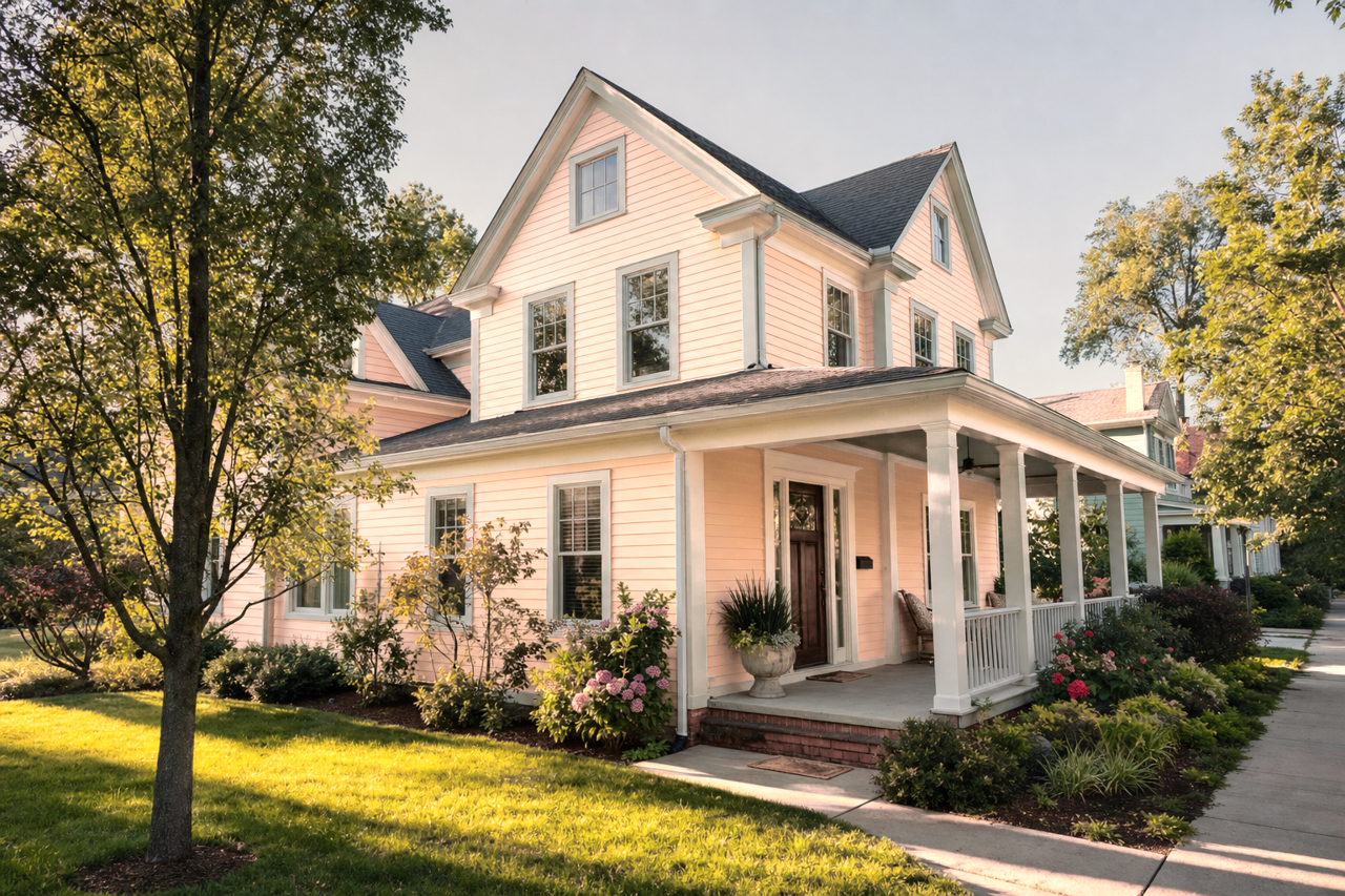 Desert by Benjamin Moore on exterior