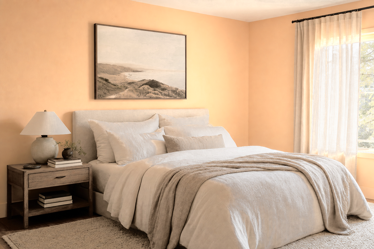 Desert by Benjamin Moore on interiors