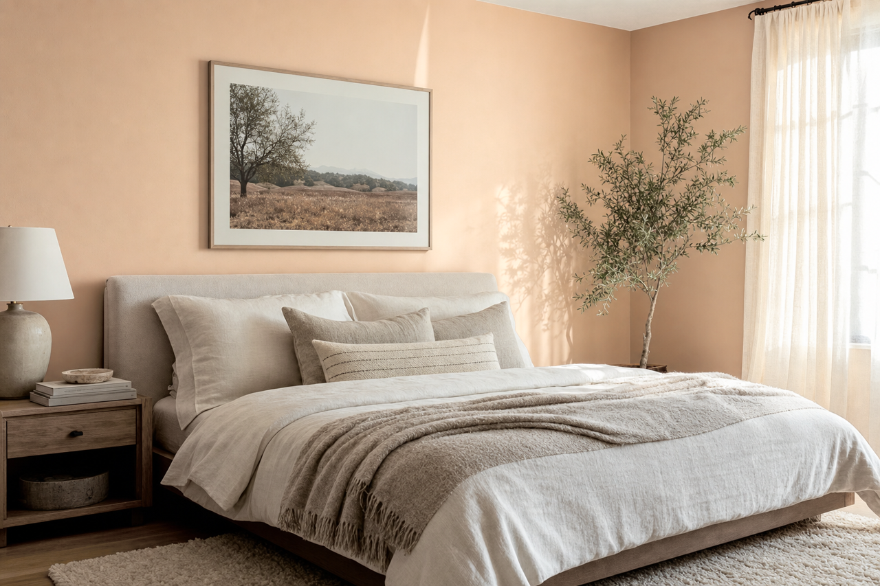 Cream Soda by Benjamin Moore on interiors
