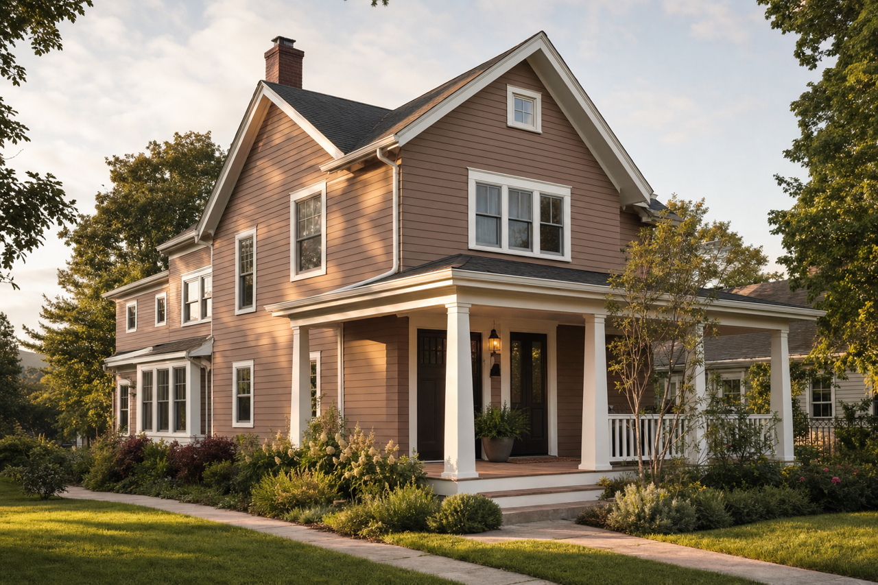 Vero by Benjamin Moore on exterior