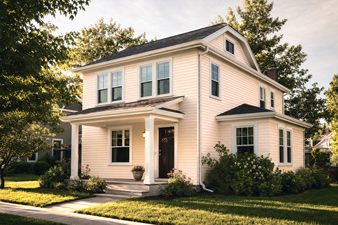 Home by Benjamin Moore on exterior