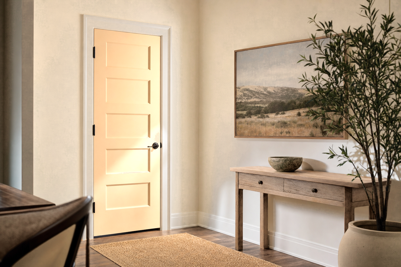 Home by Benjamin Moore on interior-doors