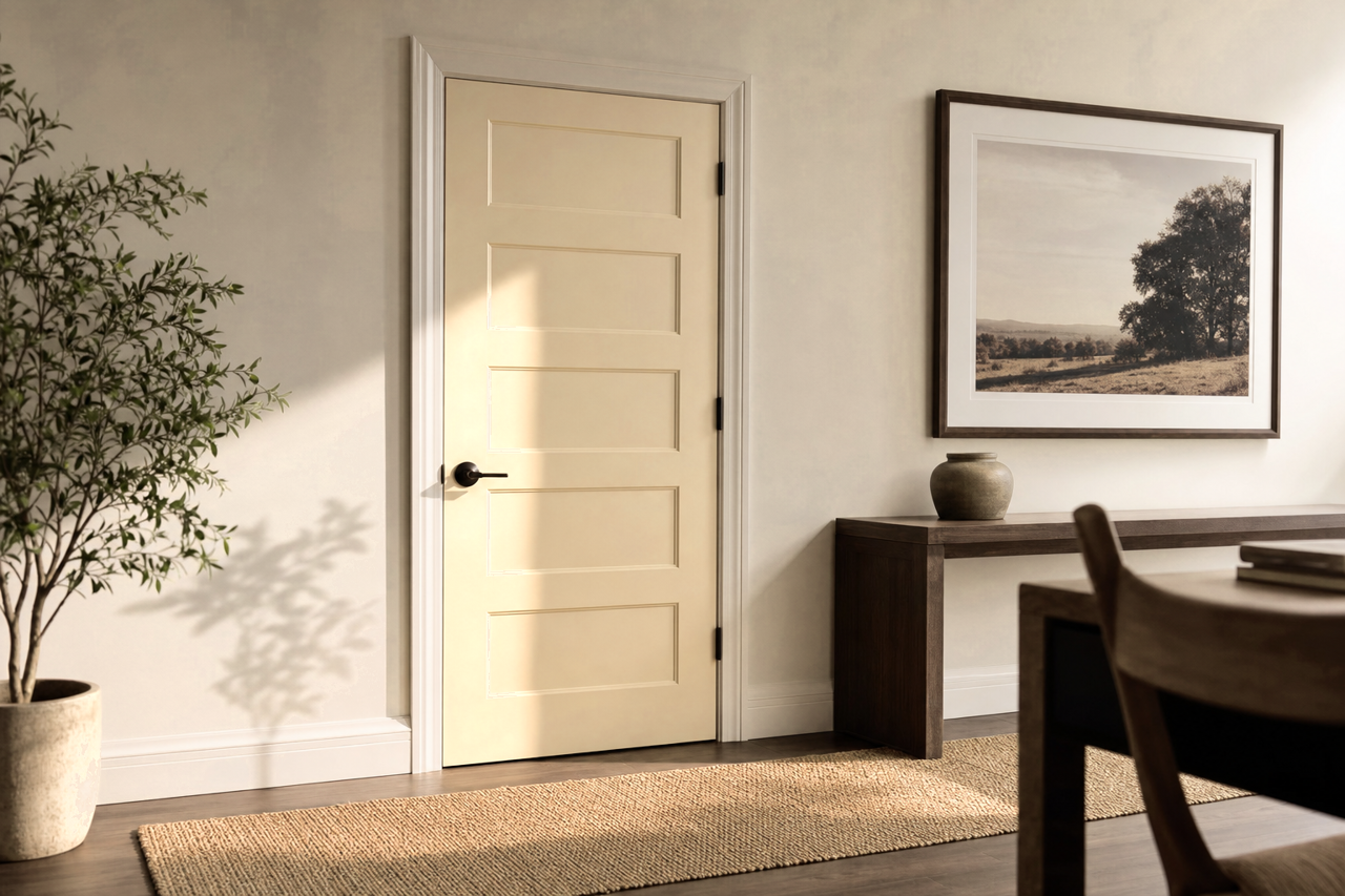 Oakwood Manor by Benjamin Moore on interior-doors