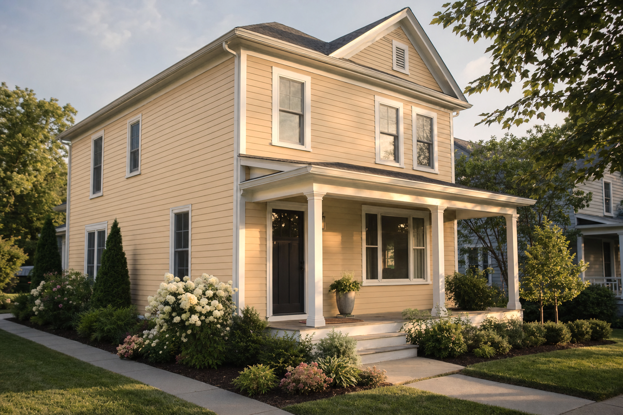 Bridgewater by Benjamin Moore on exterior