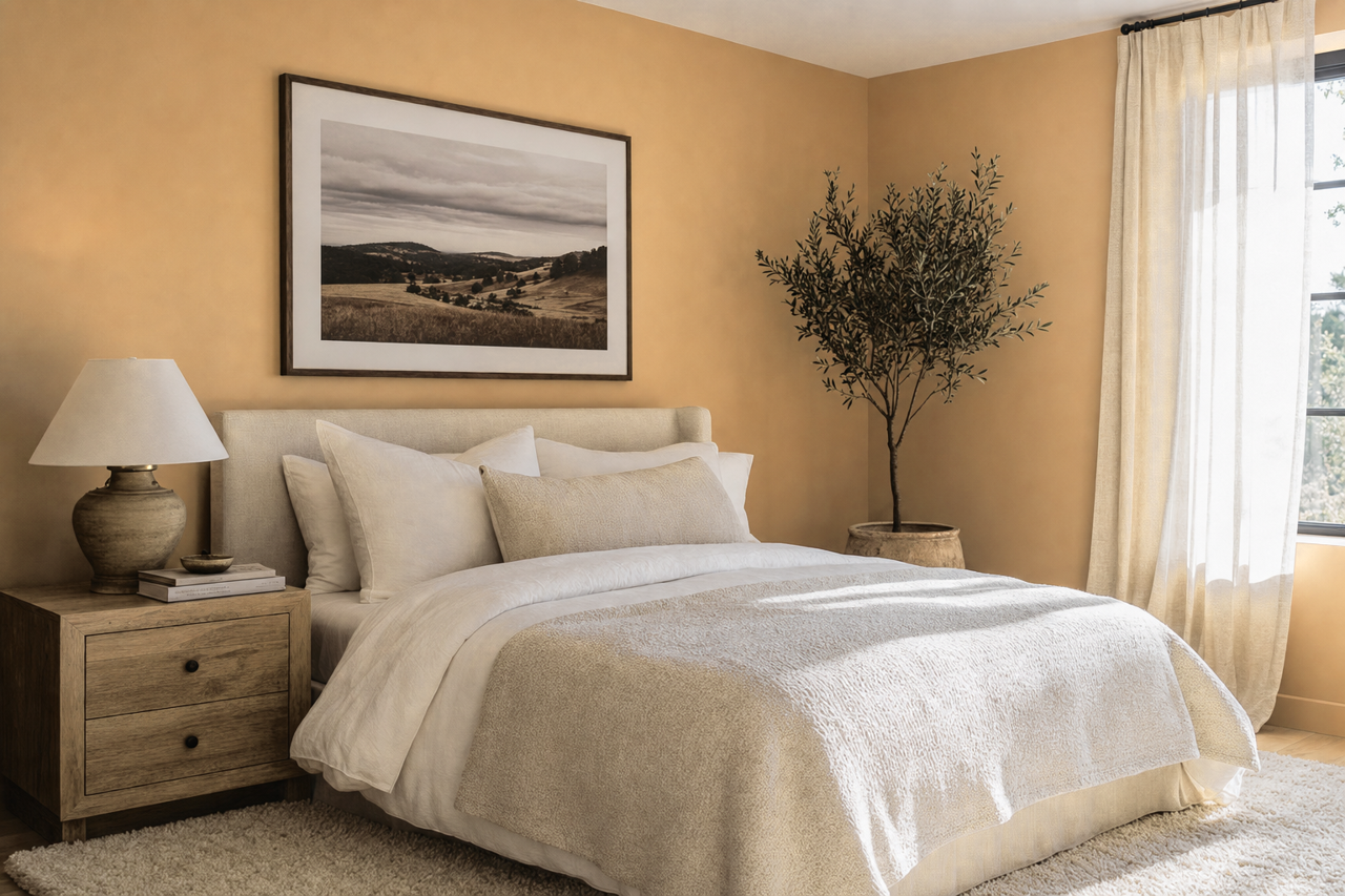 Bridgewater by Benjamin Moore on interiors
