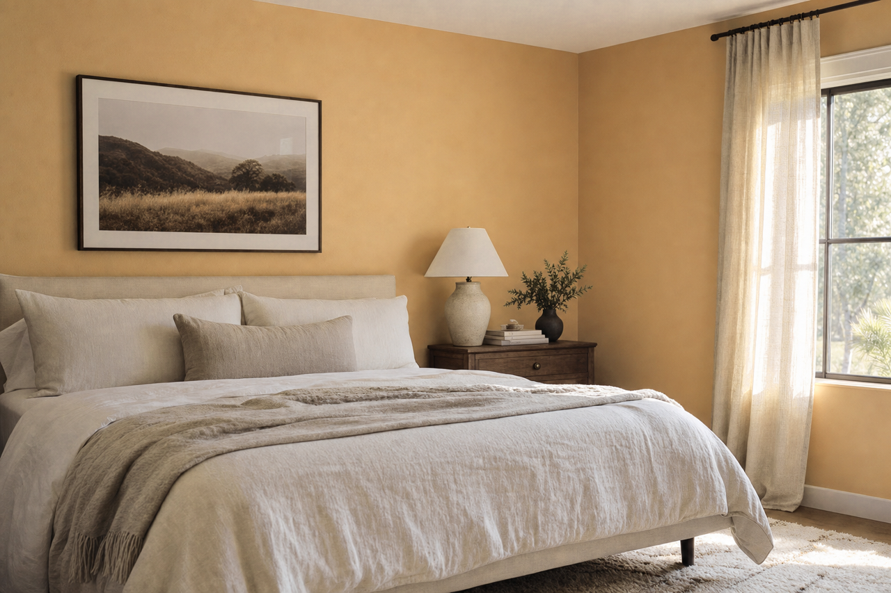 Simple Pleasures by Benjamin Moore on interiors