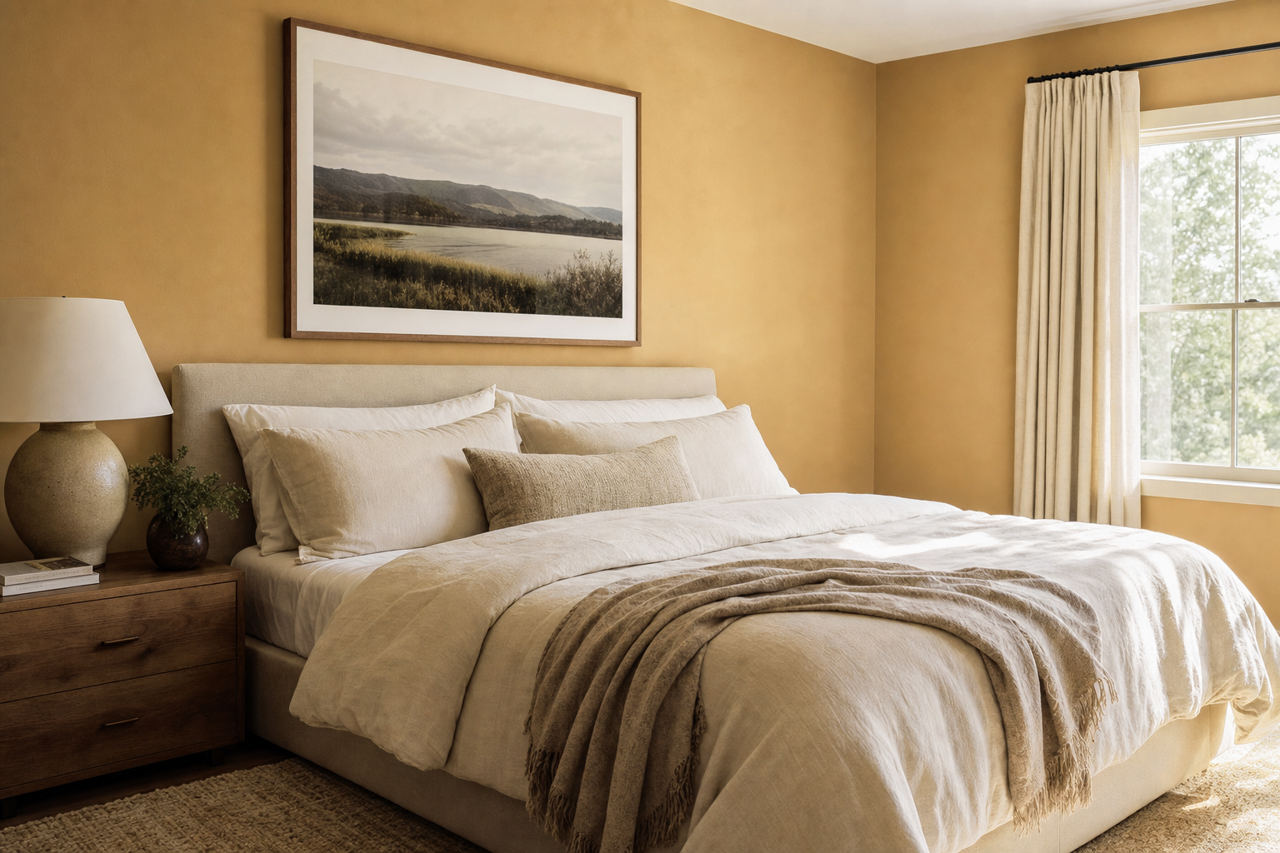 Toasted by Benjamin Moore on interiors