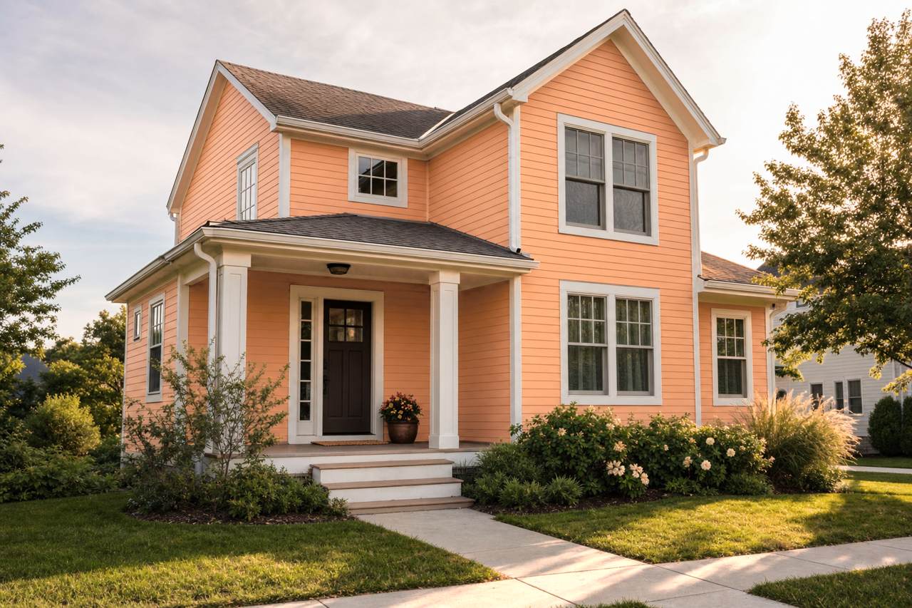 Starfish by Benjamin Moore on exterior