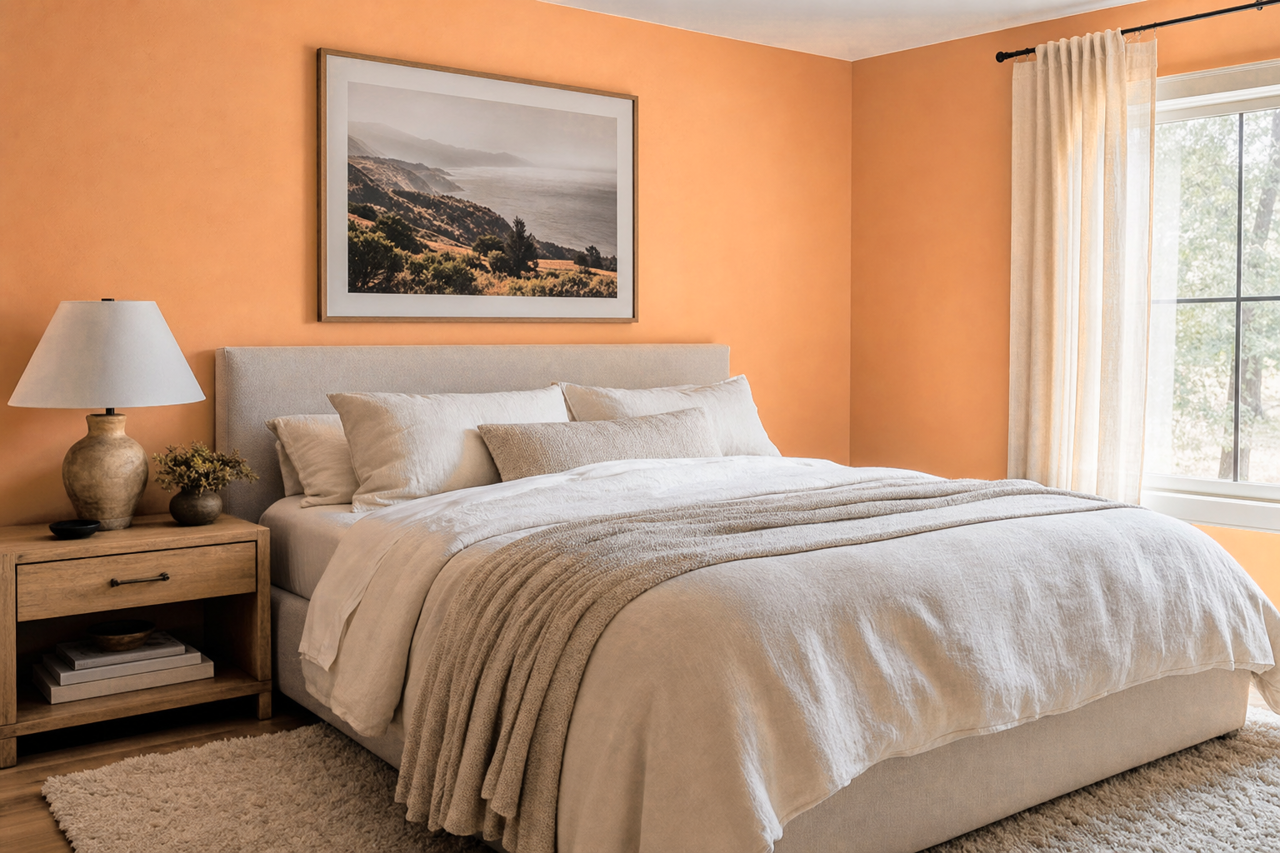 Starfish by Benjamin Moore on interiors