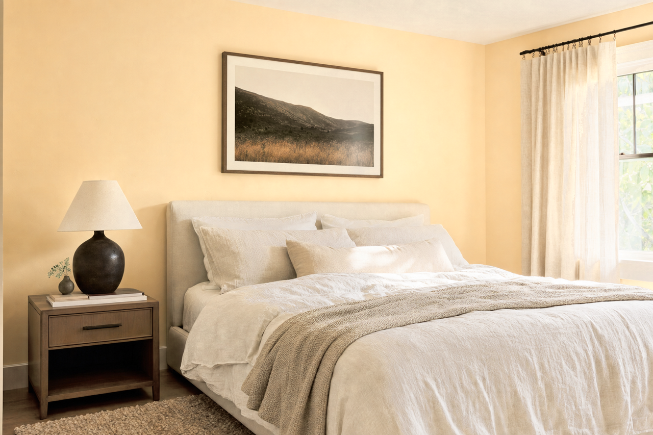 Sundial by Benjamin Moore on interiors