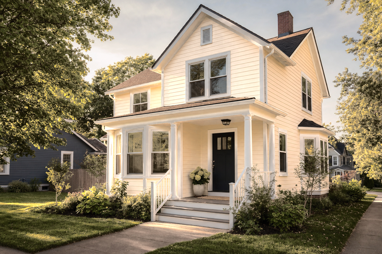 Hilton by Benjamin Moore on exterior