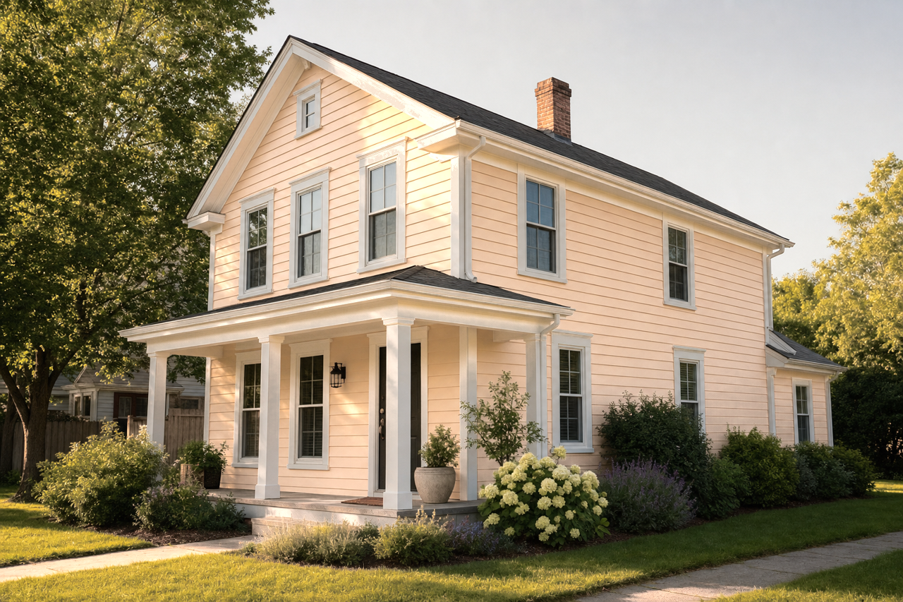 Monarch by Benjamin Moore on exterior
