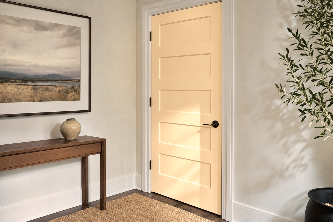Mohave by Benjamin Moore on interior-doors