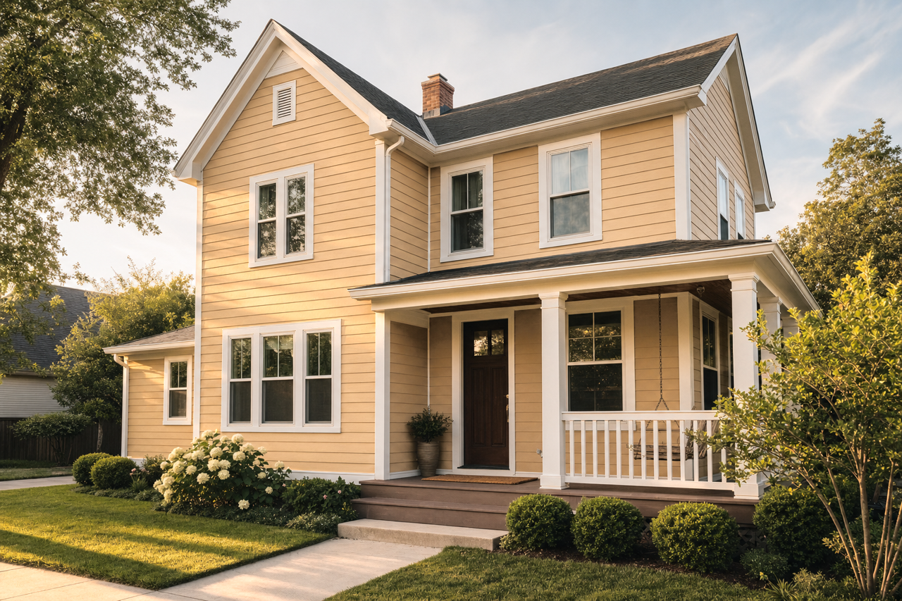 Guesthouse by Benjamin Moore on exterior