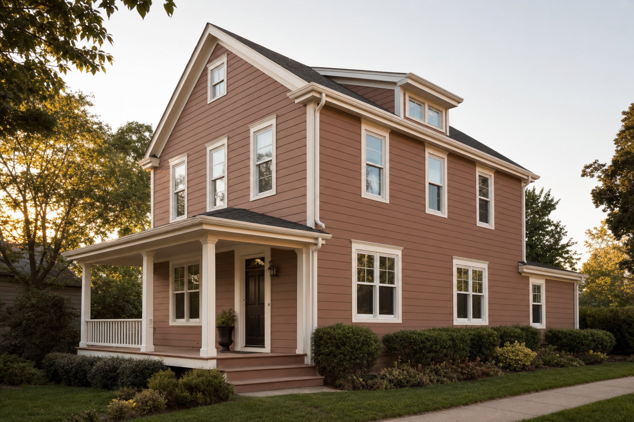 Sedona by Benjamin Moore on exterior