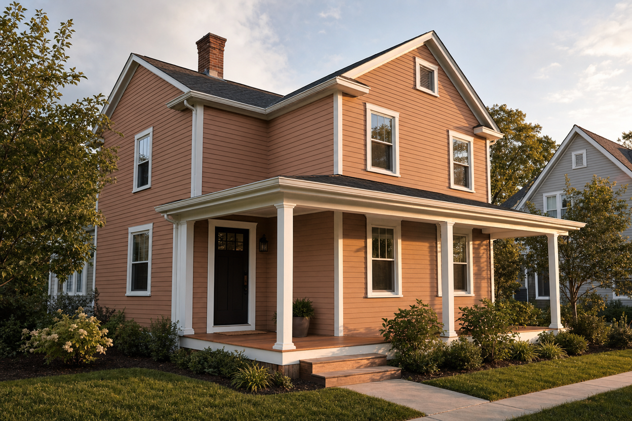 Old by Benjamin Moore on exterior
