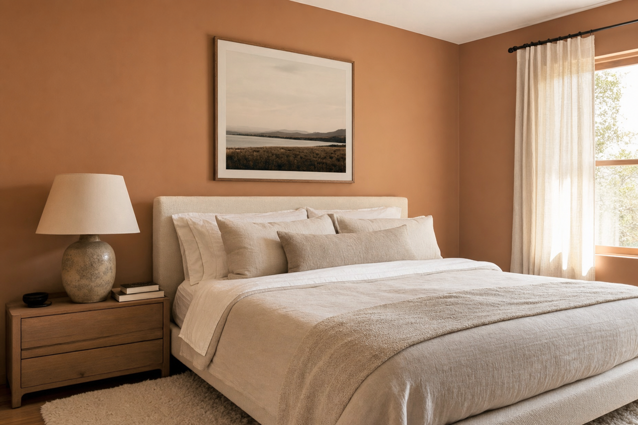 Old by Benjamin Moore on interiors