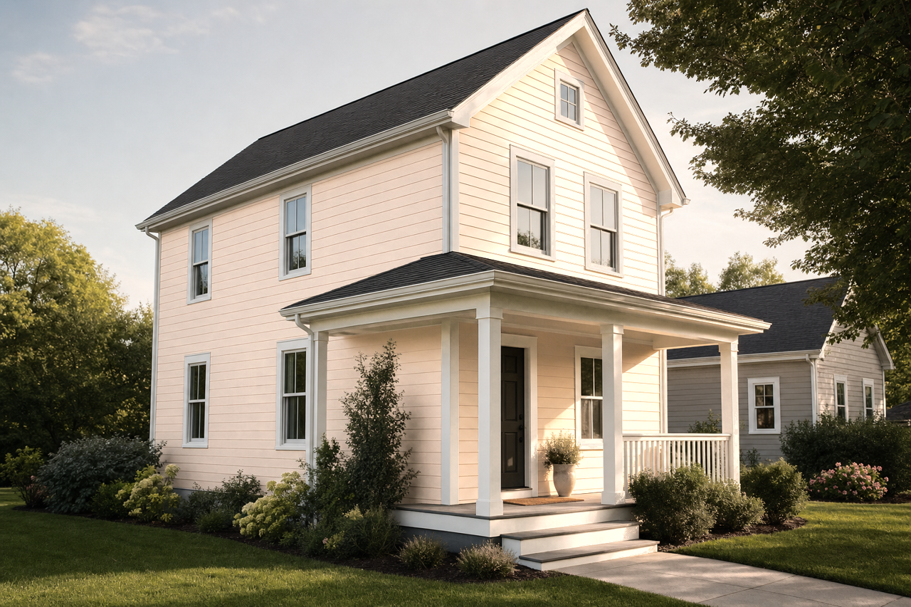 Point Beach by Benjamin Moore on exterior