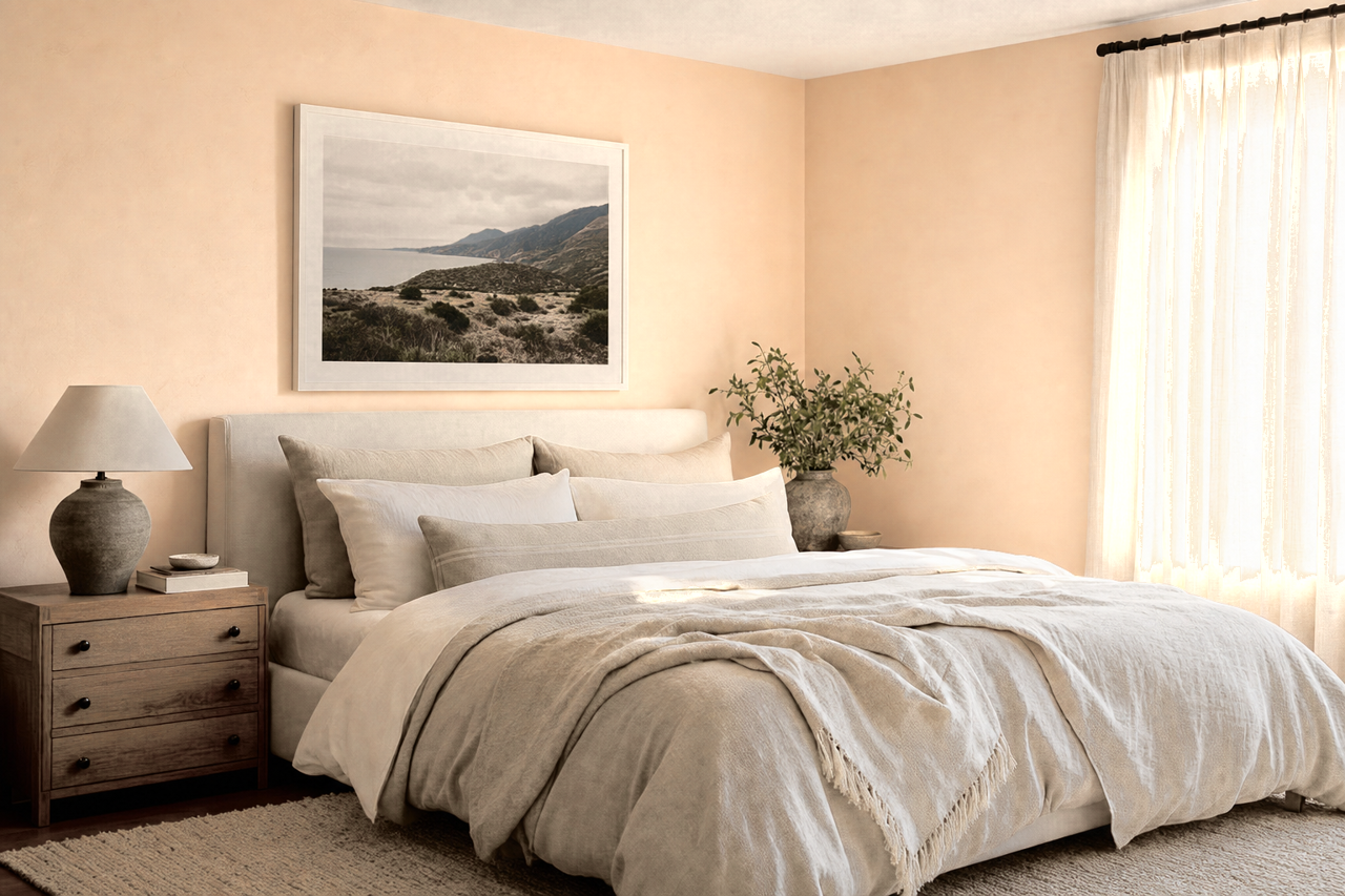 Point Beach by Benjamin Moore on interiors