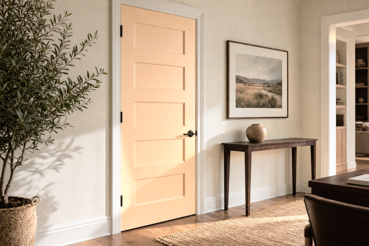 Sycamore by Benjamin Moore on interior-doors