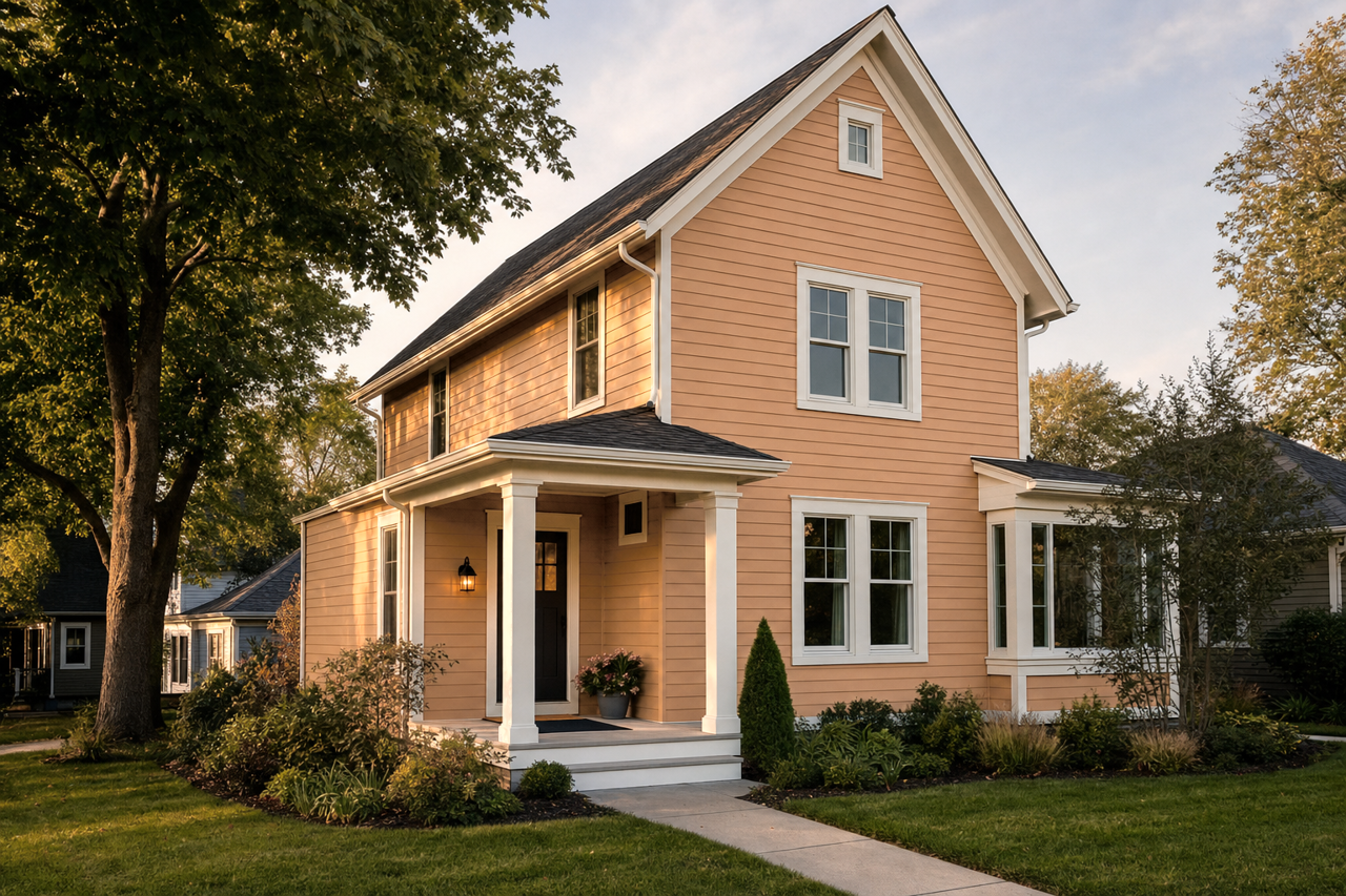 Harbor by Benjamin Moore on exterior