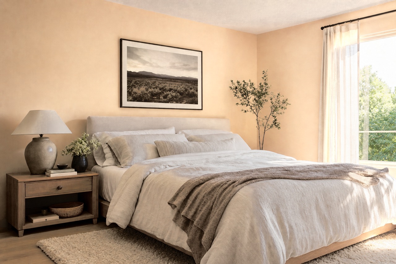 Powder by Benjamin Moore on interiors