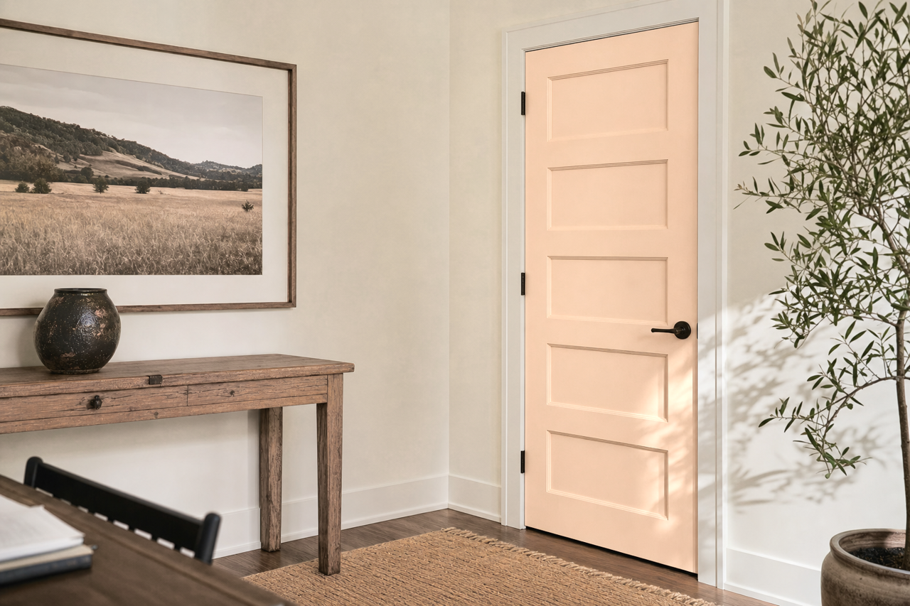 Shorewood by Benjamin Moore on interior-doors