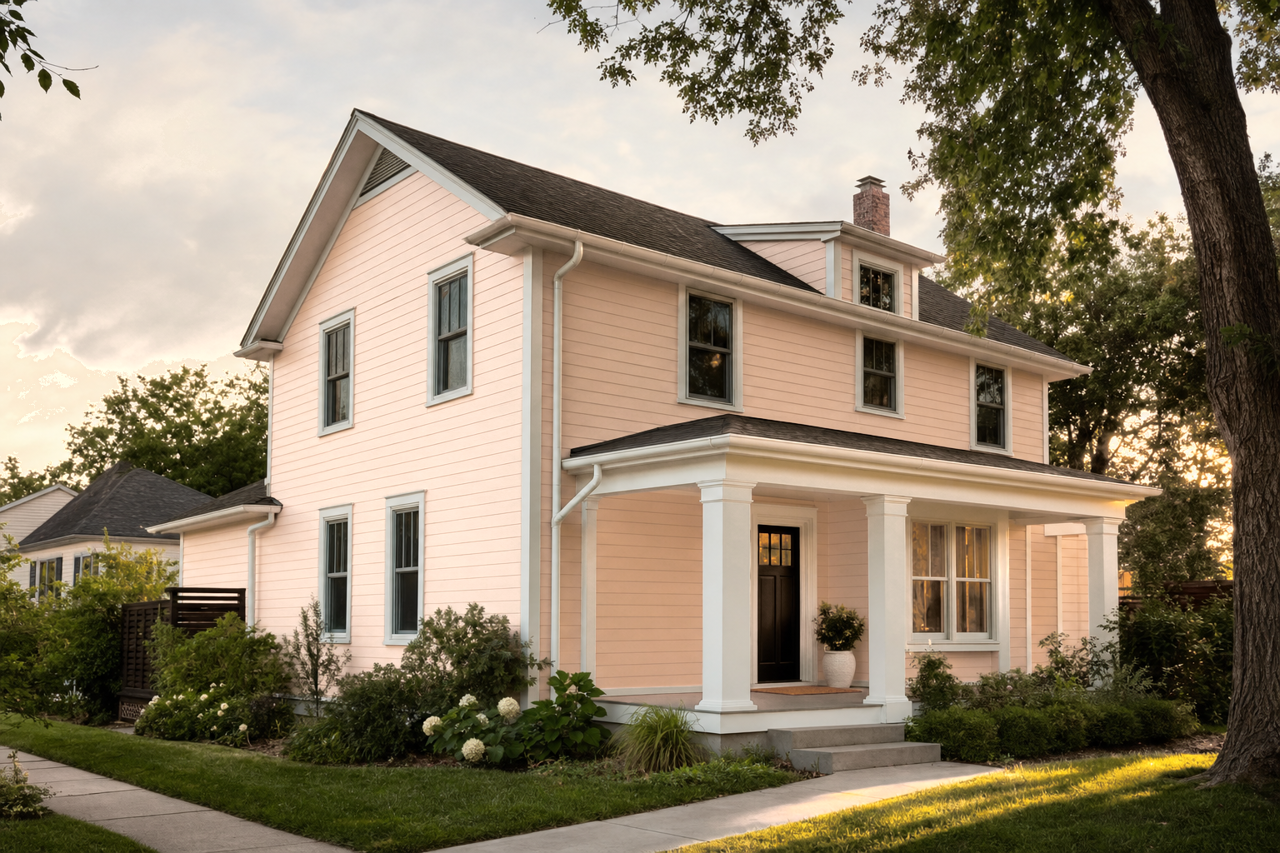 Nature's by Benjamin Moore on exterior