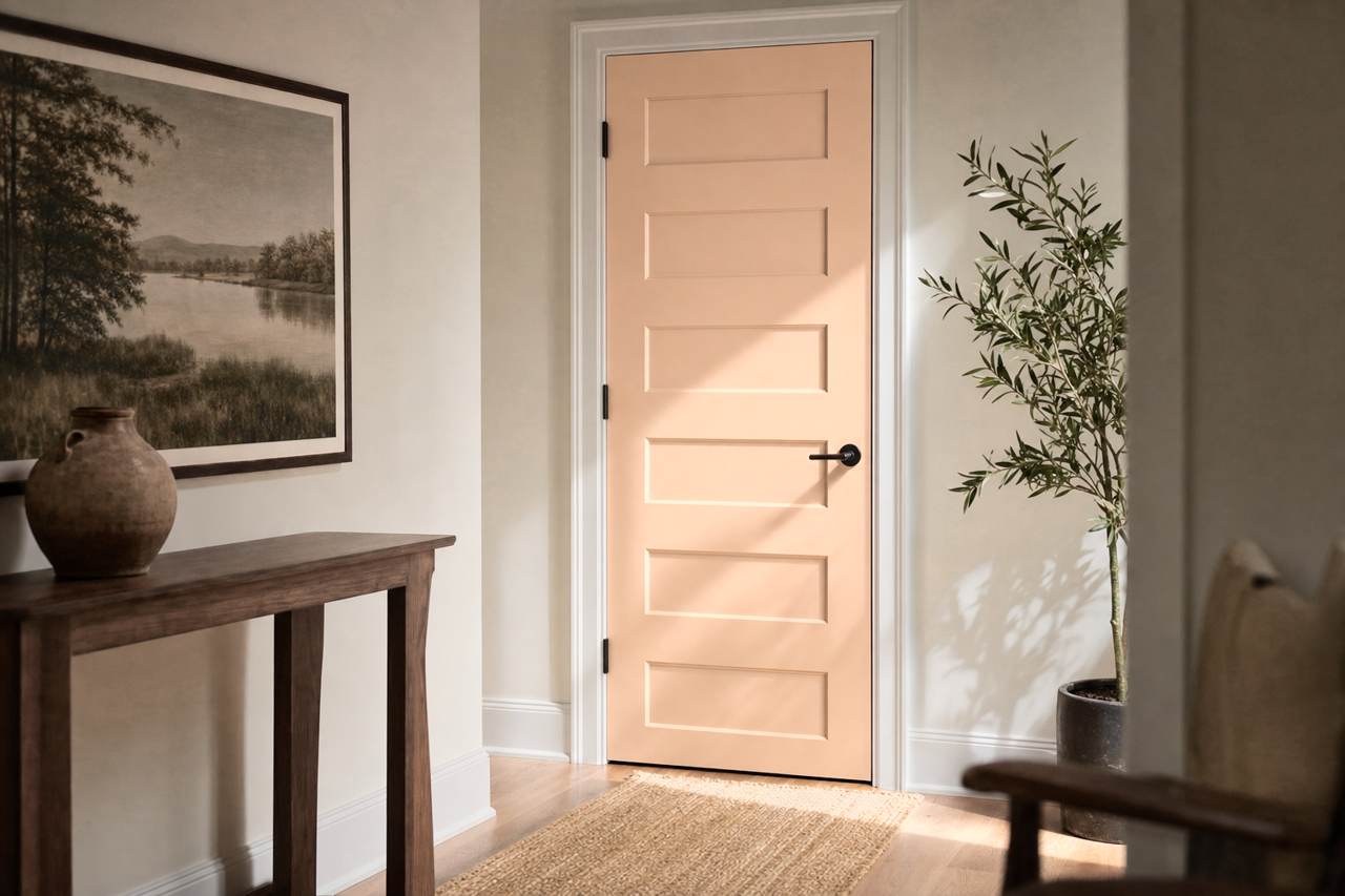 Deer by Benjamin Moore on interior-doors
