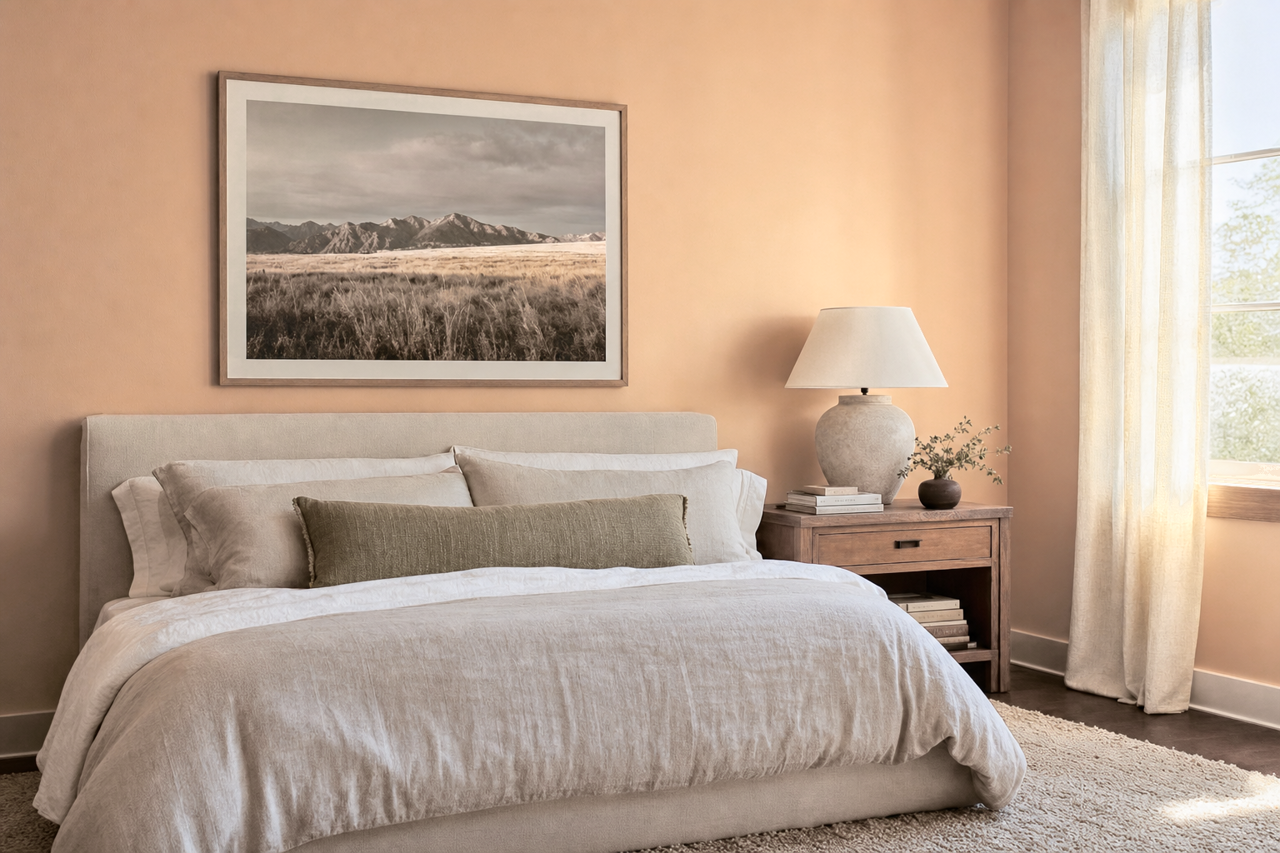 Deer by Benjamin Moore on interiors
