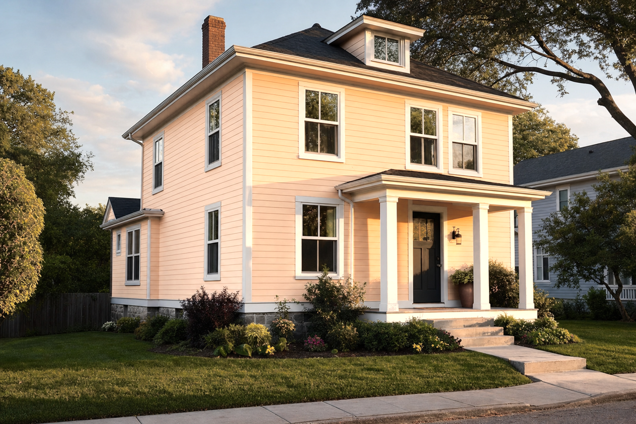 Crestwood by Benjamin Moore on exterior