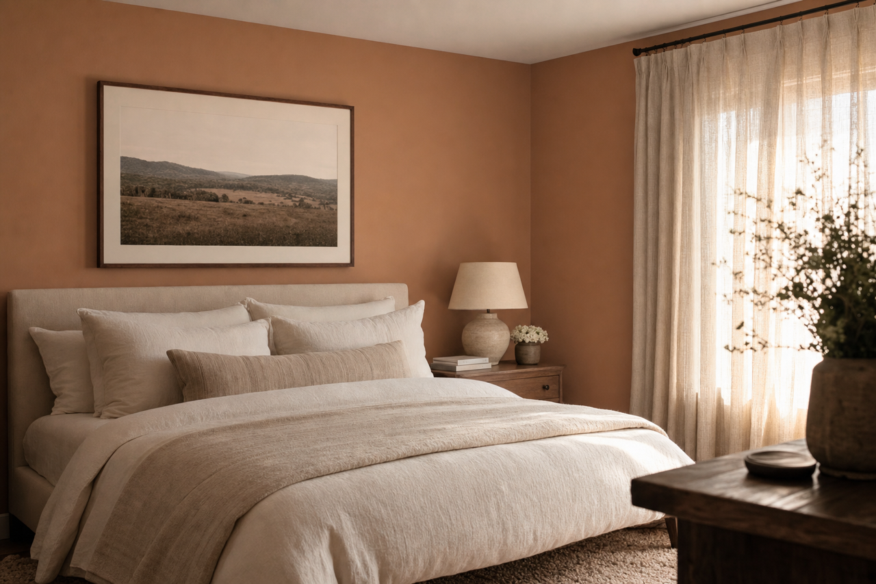 Wooded by Benjamin Moore on interiors