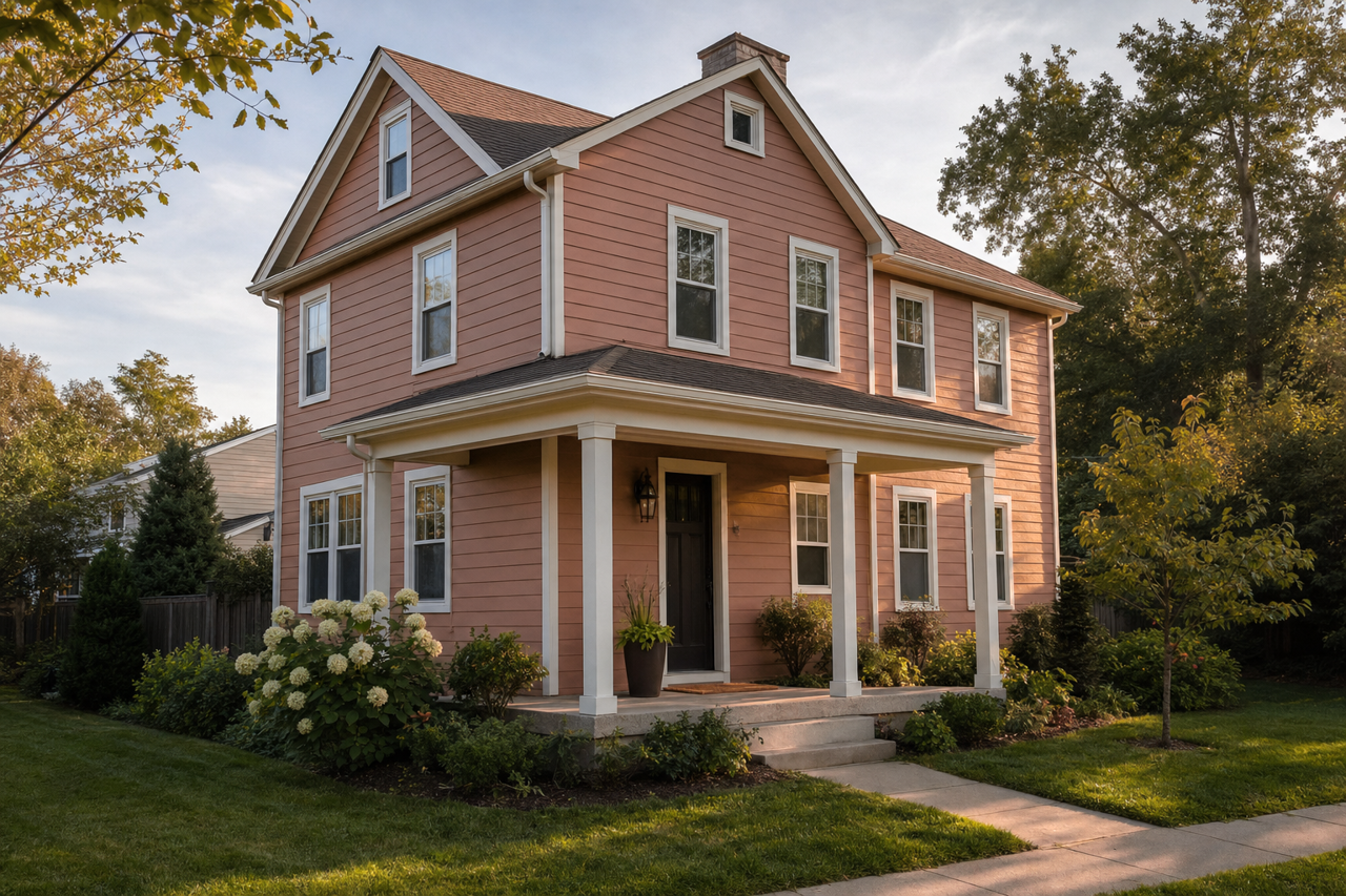 Antique by Benjamin Moore on exterior