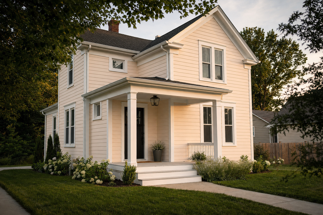 Beautiful by Benjamin Moore on exterior