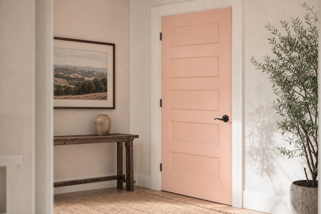 Southern Charm by Benjamin Moore on interior-doors