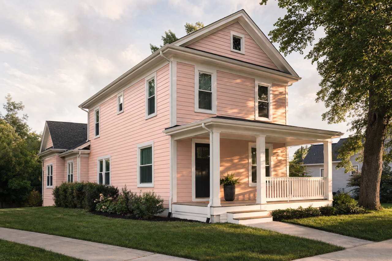 Vintage by Benjamin Moore on exterior