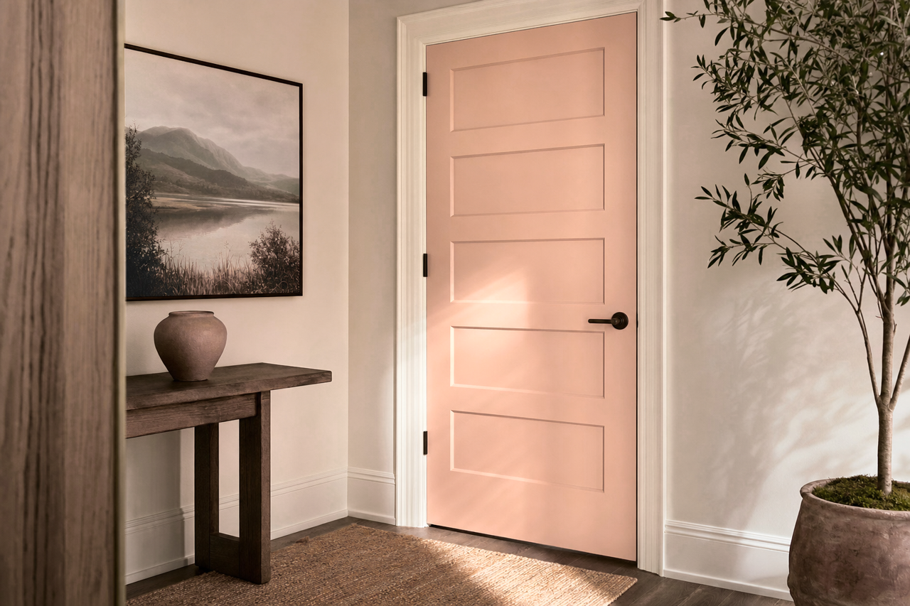 Soul by Benjamin Moore on interior-doors