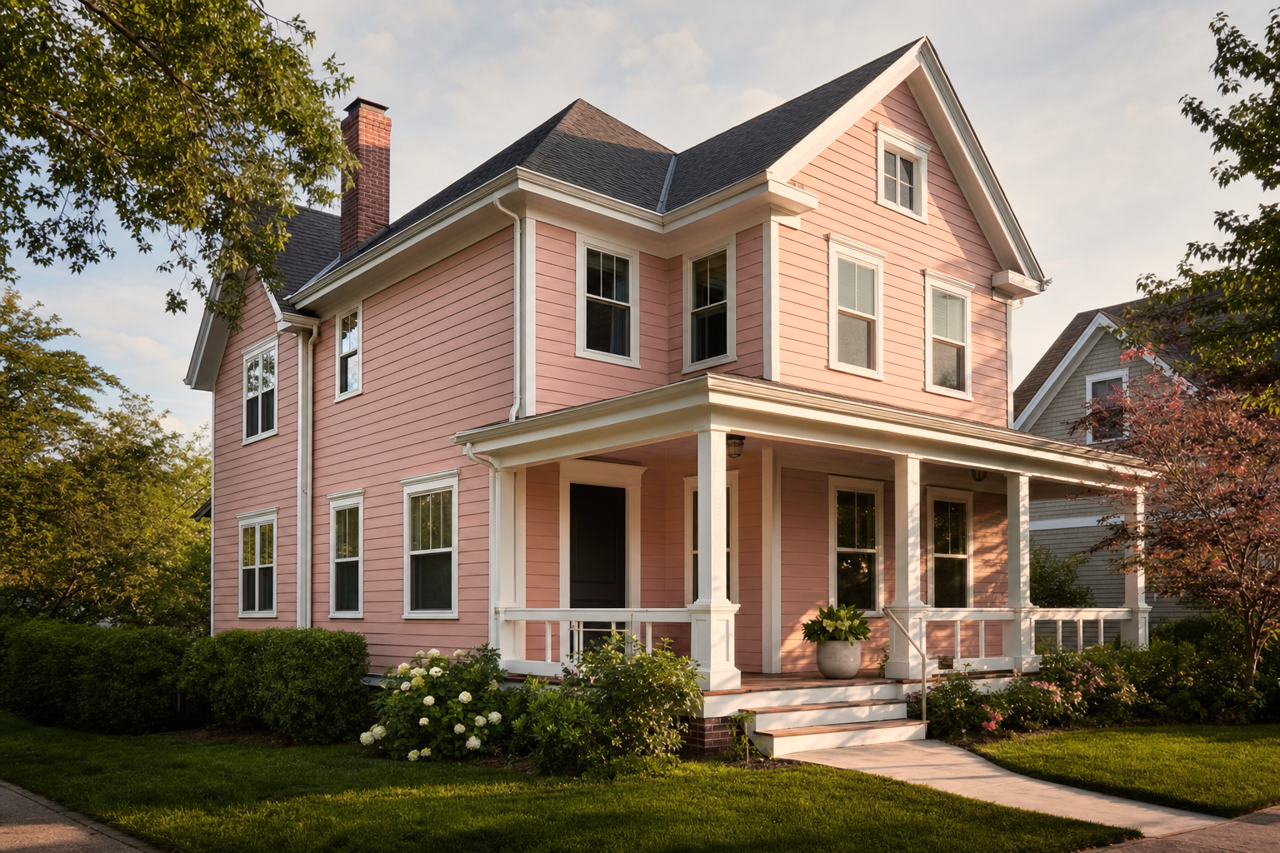 Foxy Brown by Benjamin Moore on exterior
