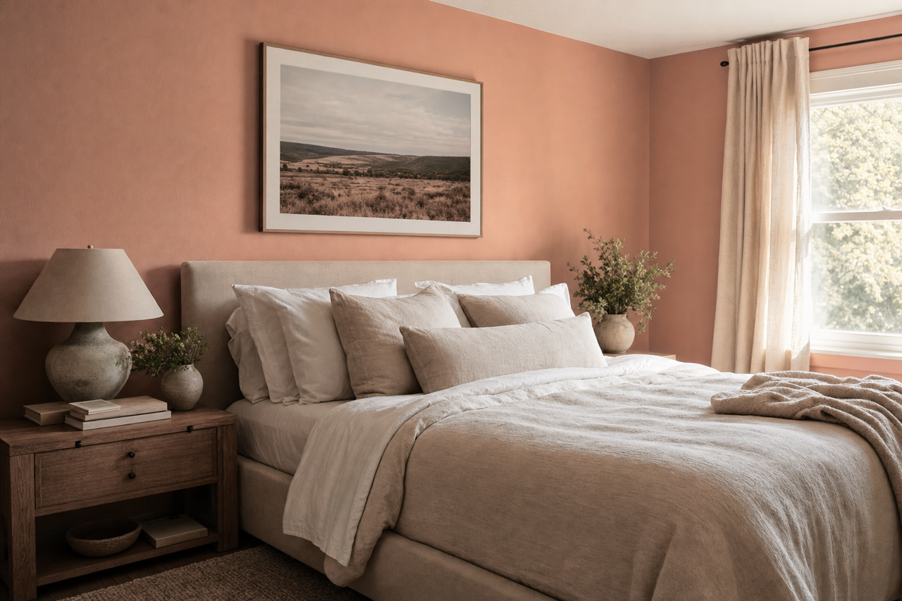 Foxy Brown by Benjamin Moore on interiors