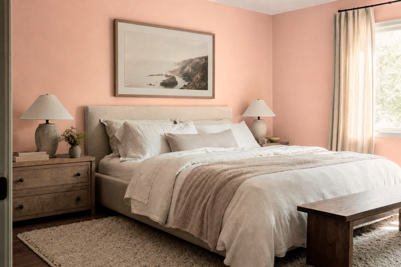 Ciao Bella by Benjamin Moore on interiors