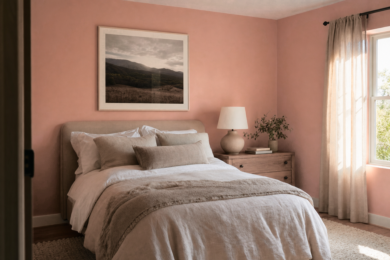 Palmetto by Benjamin Moore on interiors