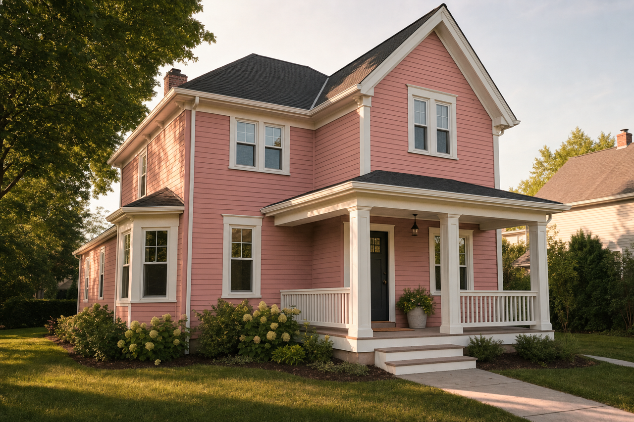 Santa Rosa by Benjamin Moore on exterior