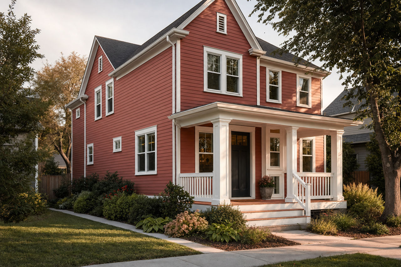 California by Benjamin Moore on exterior