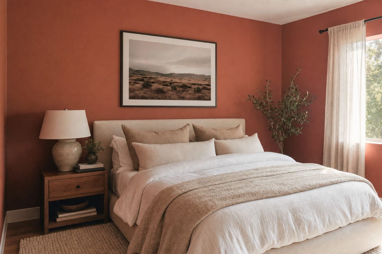 California by Benjamin Moore on interiors