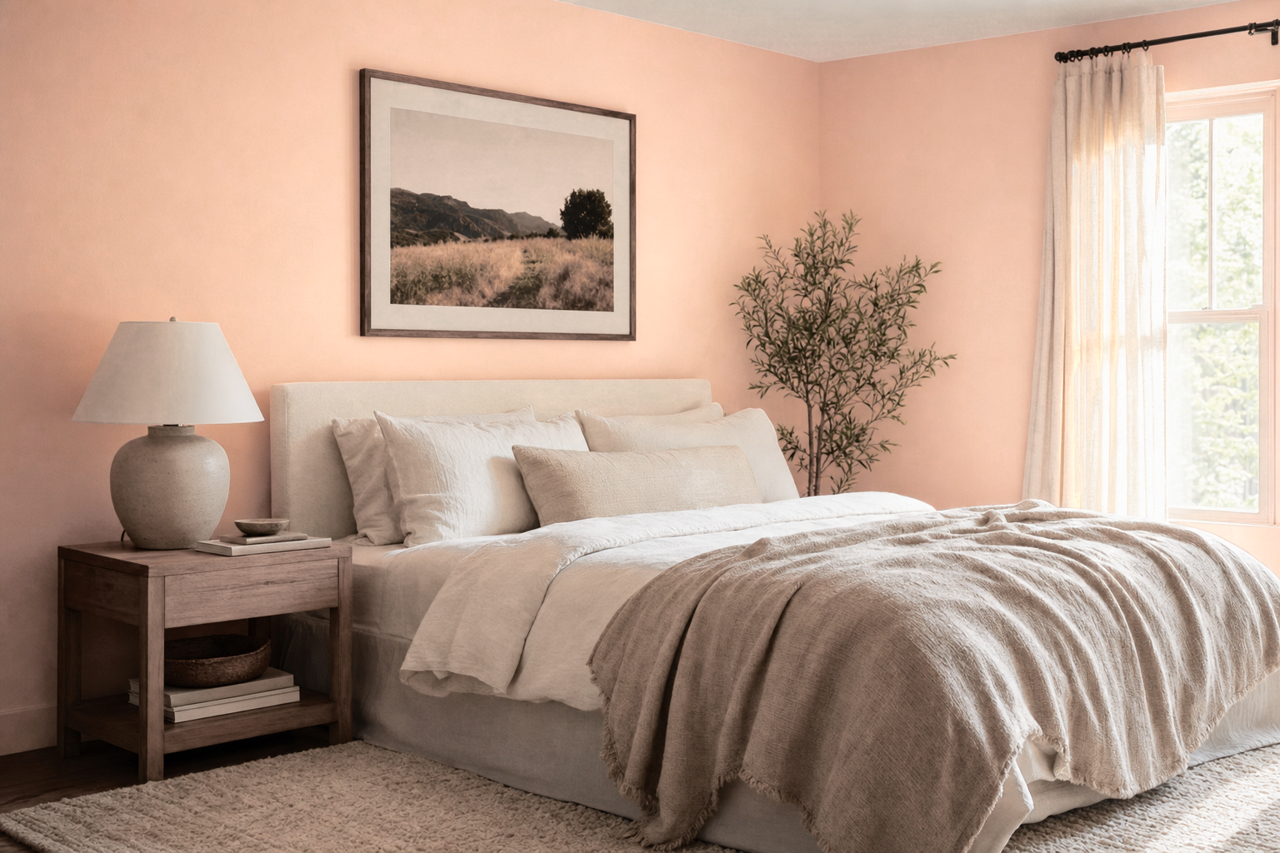 Sweet Romance by Benjamin Moore on interiors