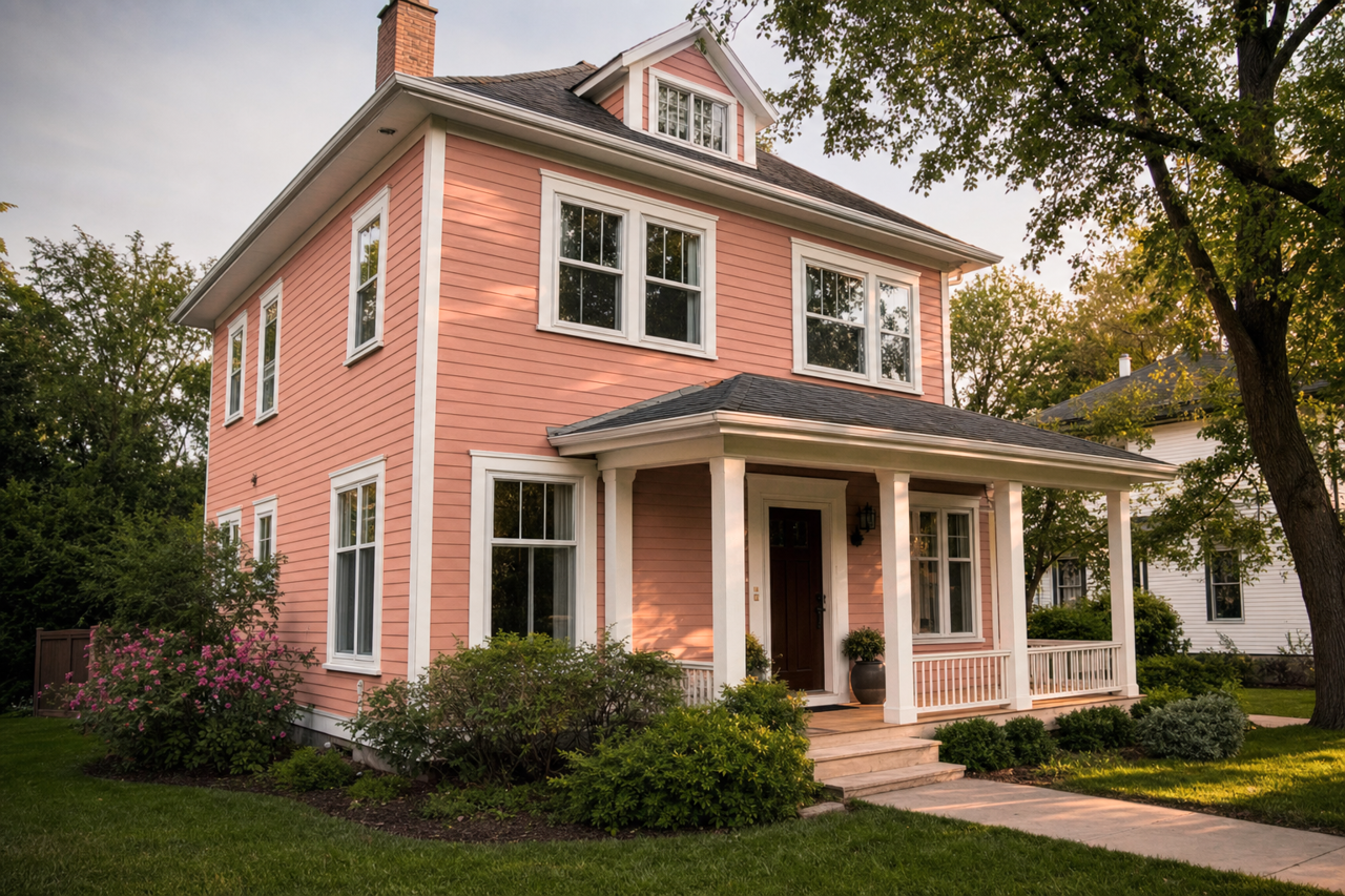 Mexican by Benjamin Moore on exterior