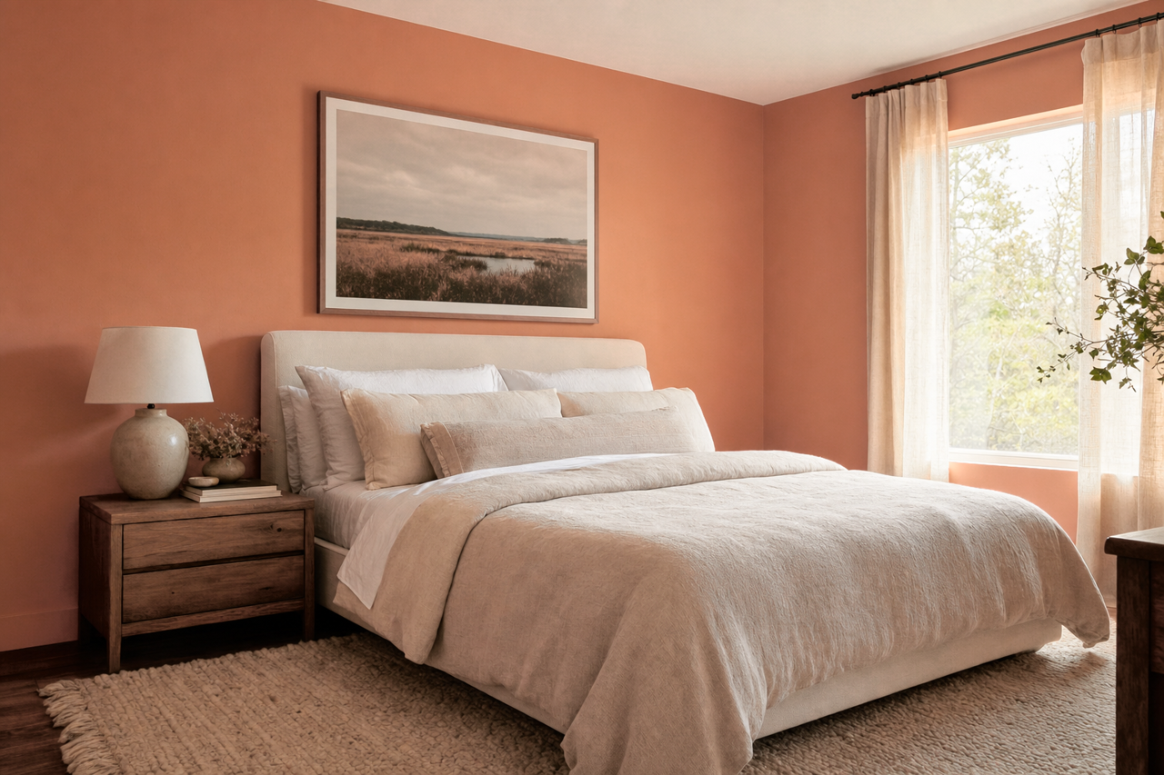 Mexican by Benjamin Moore on interiors